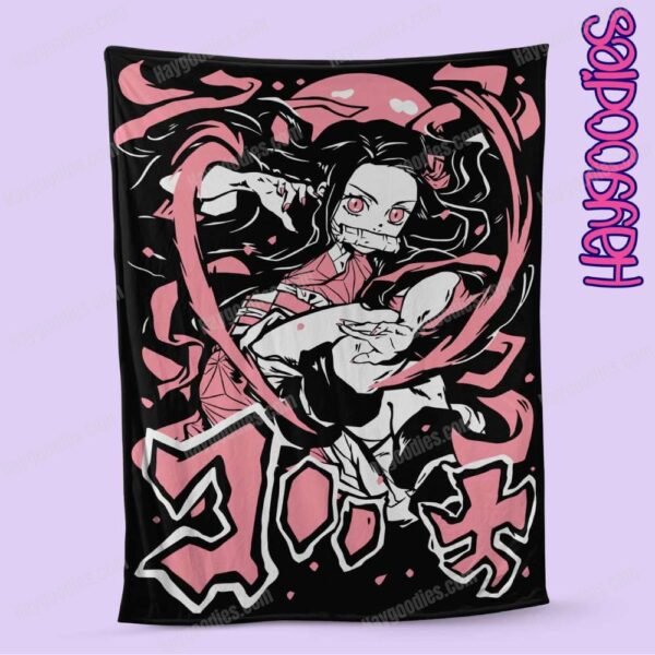 Demon Slayer Soft Fleece Blanket-Various Sizes and Designs