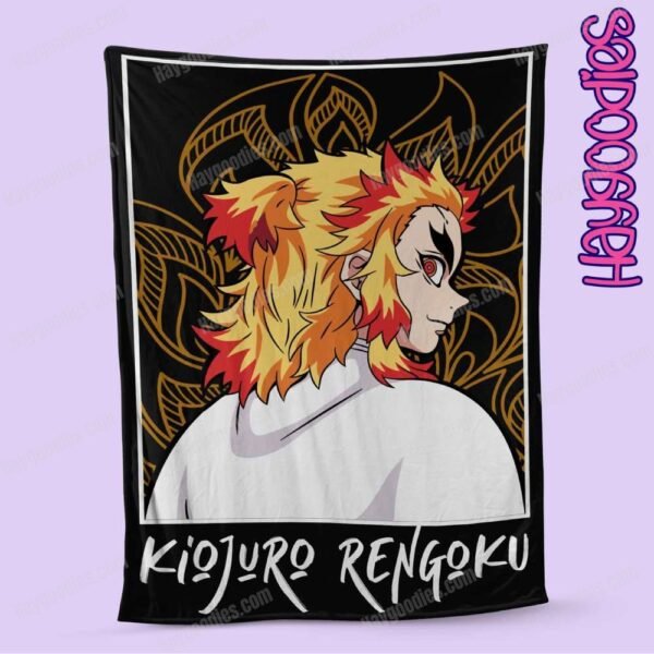 Demon Slayer Soft Fleece Blanket-Various Sizes and Designs