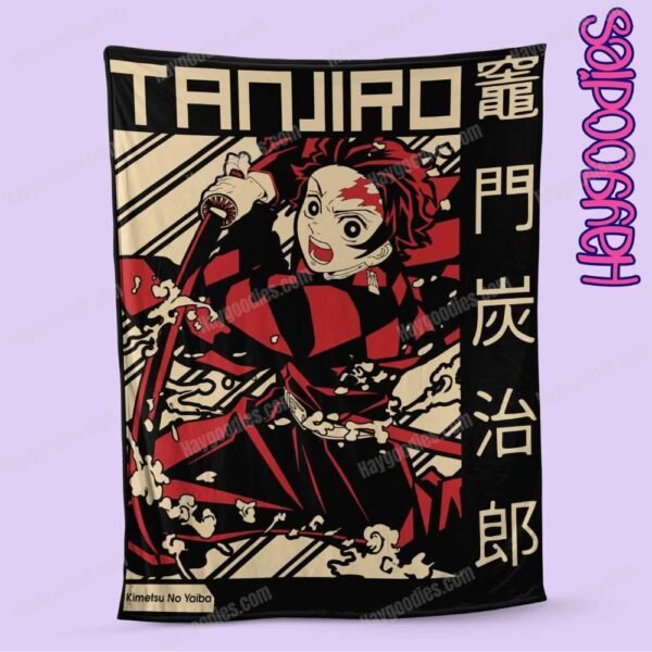 Demon Slayer Soft Fleece Blanket-Various Sizes and Designs