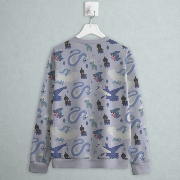 dragon type Pokemon sweatshirt unisex all-over print S to 6XL inclusive sizing