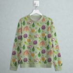 bug type Pokemon sweatshirt all-over pattern Caterpie Burmy Parasect Venonat Yanma Combee