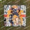 bleach1 Bleach-Ichigo,Rukia and Kon 20oz Skinny Tumbler with Straws