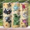 Nightmare Before Christmas 20oz Skinny Tumbler with Straws-Various Designs