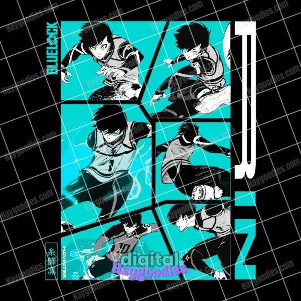 Itoshi Rin-Blue Lock Digital Download