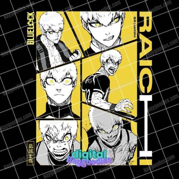 Jingo Raichi-Blue Lock Digital Download