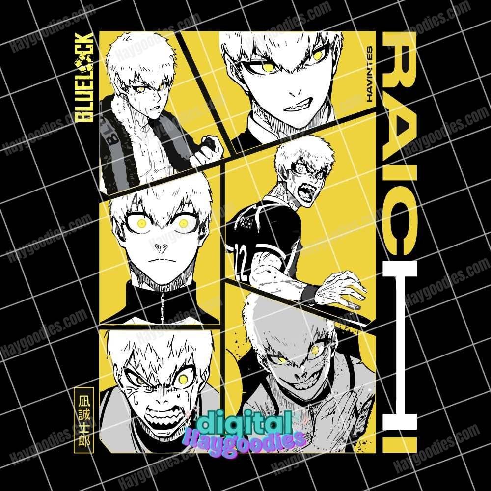 Jingo Raichi-Blue Lock Digital Download