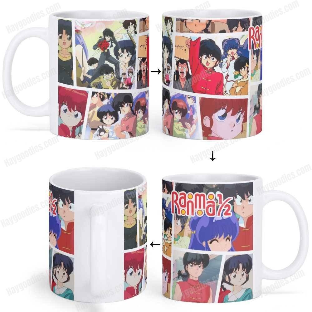 Ranma 1/2 Mug Wrap Anime Digital Download