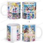 Sailor Moon Mug Wrap Anime Digital Download