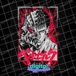 Guts - Berserk Anime Digital Download