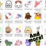 Free Cute Mix Sticker Bundle Digital Download