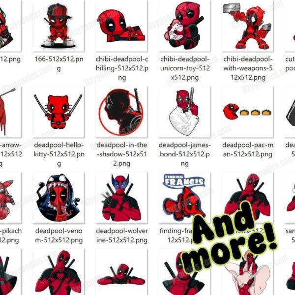 All Sticker Bundle-61 Different Folders! Digital Download