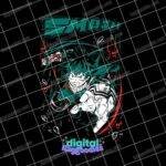 Midoriya Izuku Deku - My Hero Academia Anime Digital Download