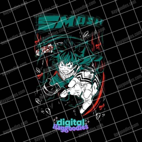 Midoriya Izuku Deku - My Hero Academia Anime Digital Download