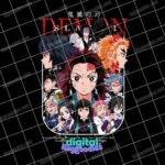 Demon Slayer Characters Anime Digital Download