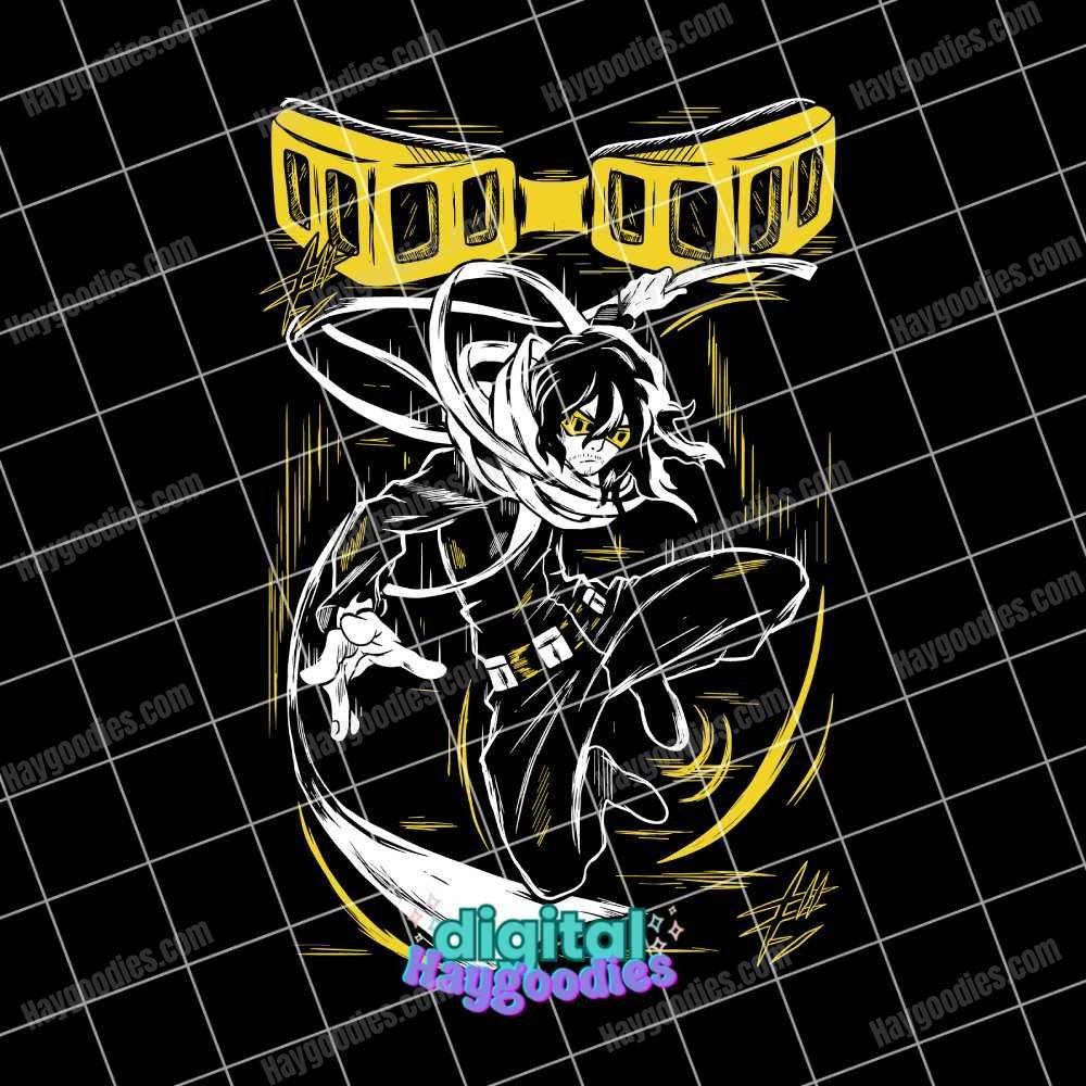 Eraserhead-Aizawa Shota - My Hero Academia Anime Digital Download