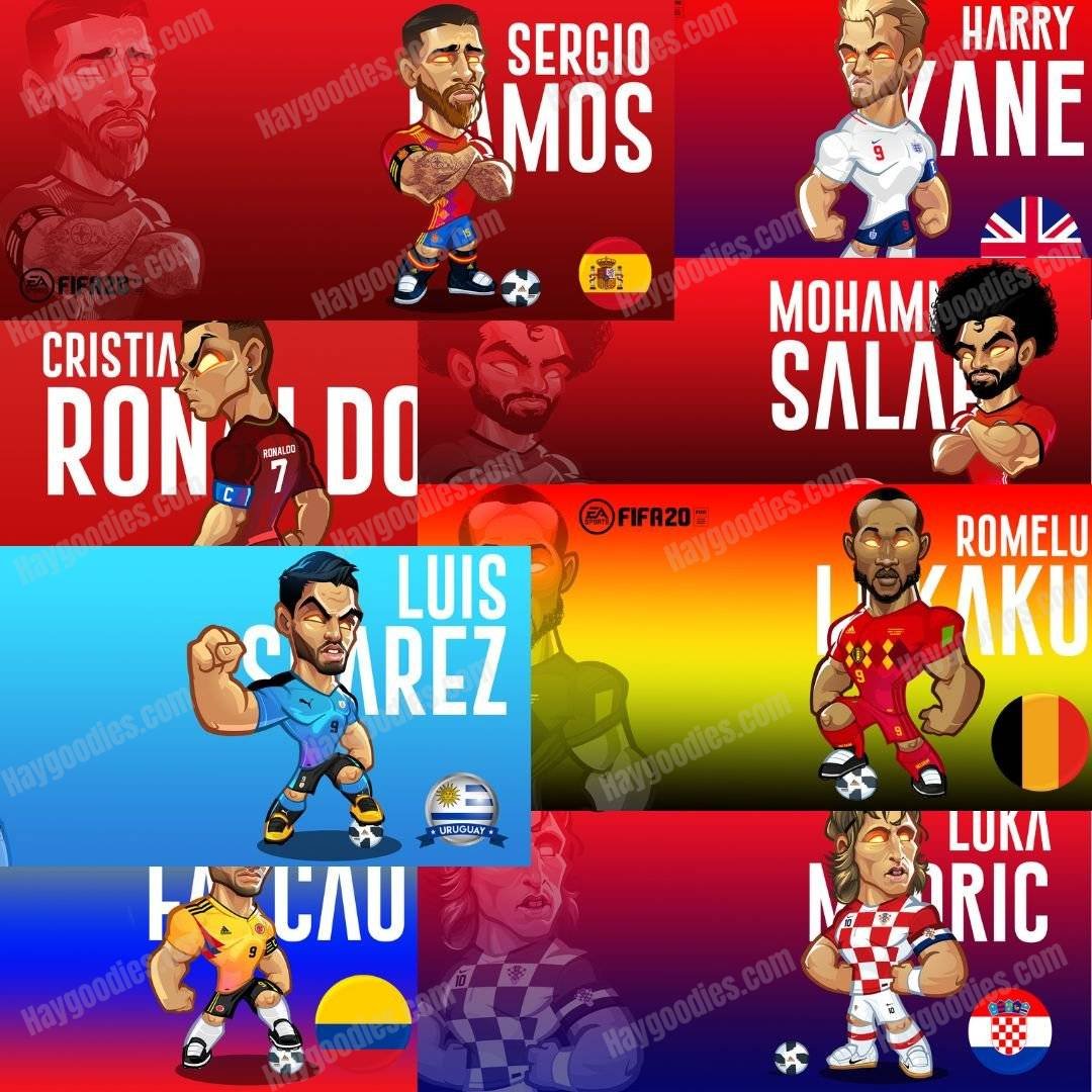 Football Players Mug Wraps Digital Download