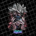Gojo Satoru - Jujutsu Kaisen Anime Digital Download