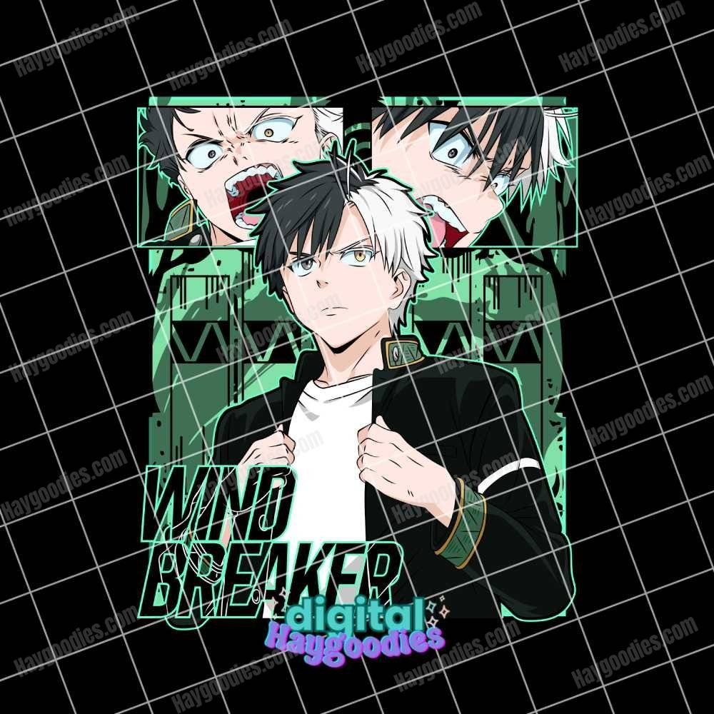 Haruka Sakura - Wind Breakers Anime Digital Download