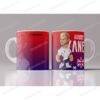 Football Players Mug Wraps Digital Download