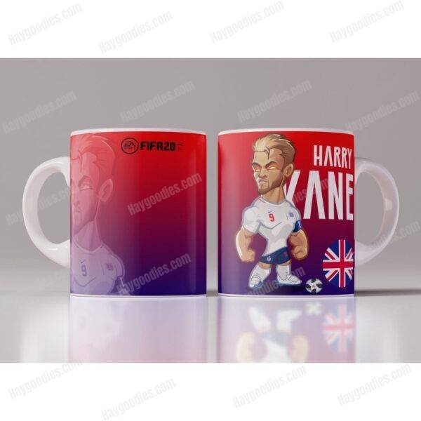 Football Players Mug Wraps Digital Download