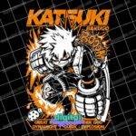Bakugo Katsuki - My Hero Academia Anime Digital Download