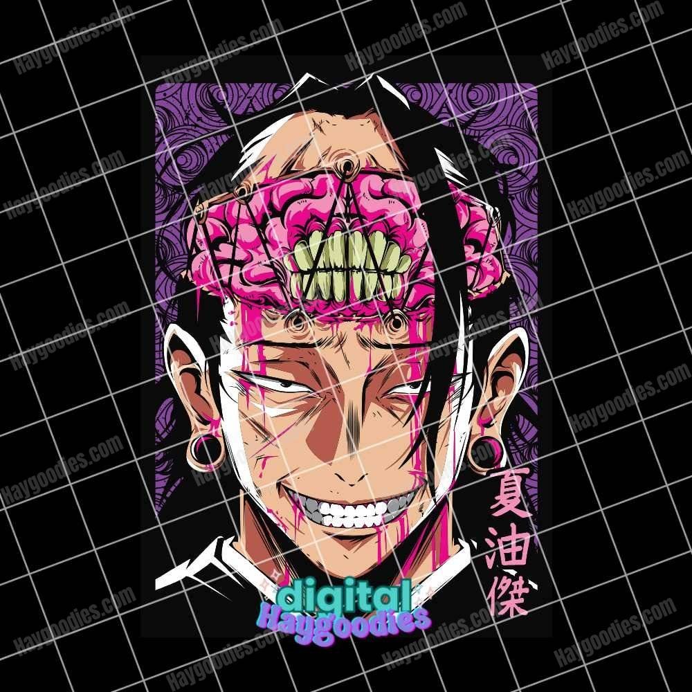Kenjaku-Geto - Jujutsu Kaisen Anime Digital Download