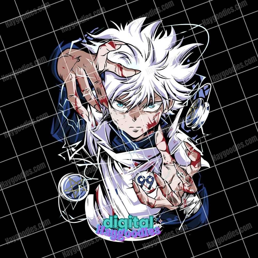 Killua Zoldyck - Hunter x Hunter Anime Digital Download