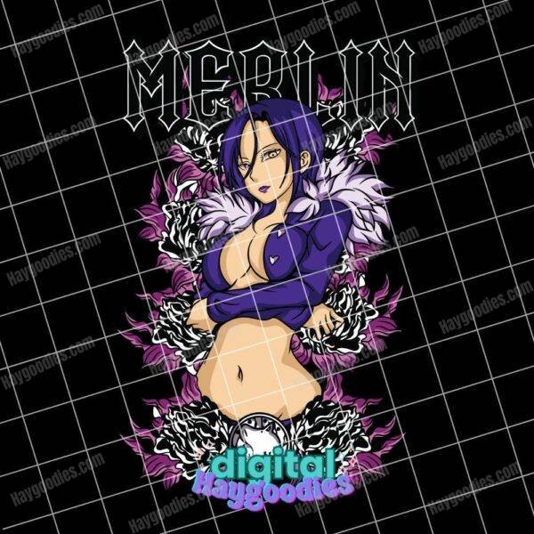 Merlin-7 Deadly Sins Anime Digital Download