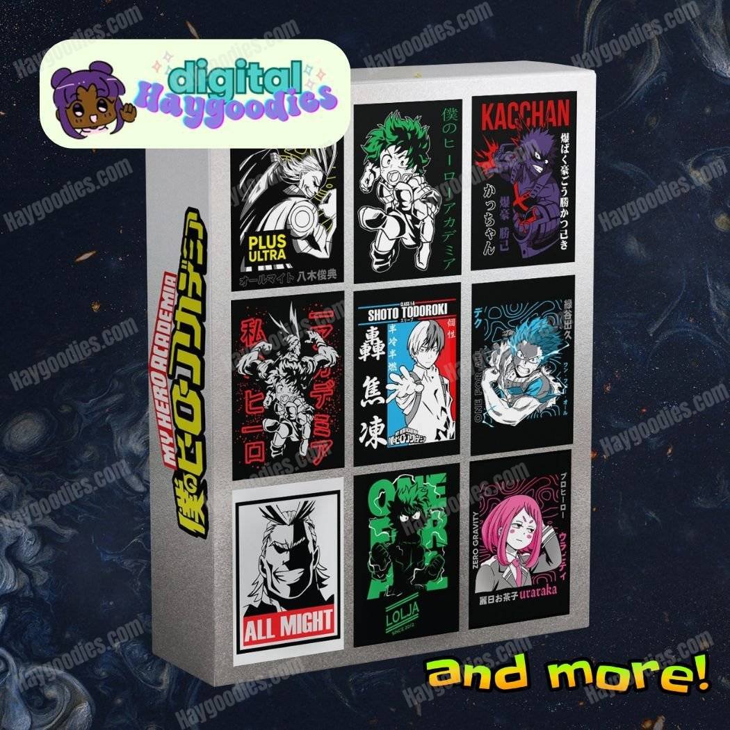 My Hero Academia Anime Bundle Digital Download