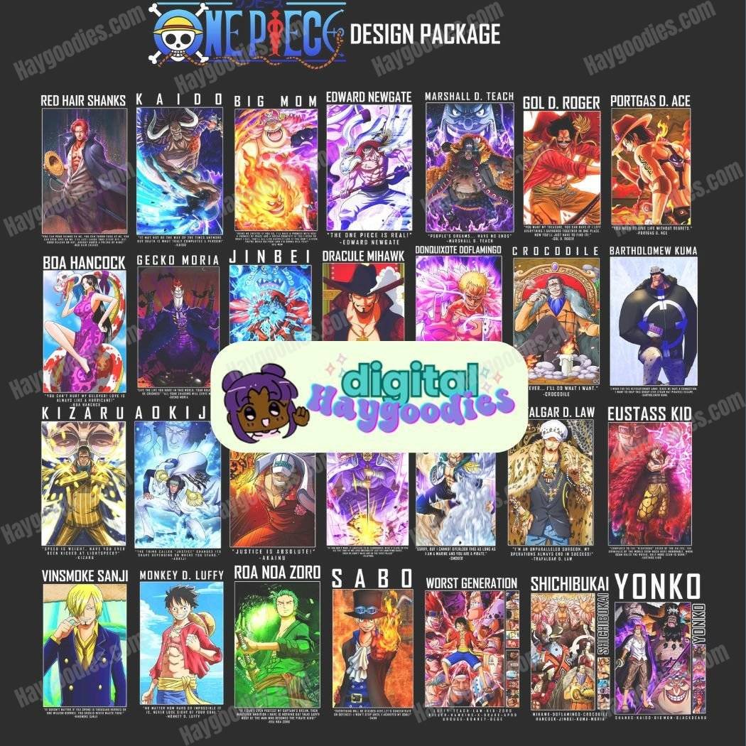 One Piece Bundle Digital Download