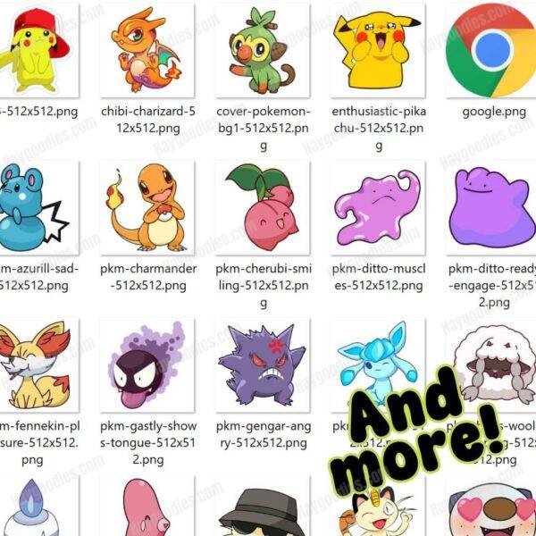 All Sticker Bundle-61 Different Folders! Digital Download