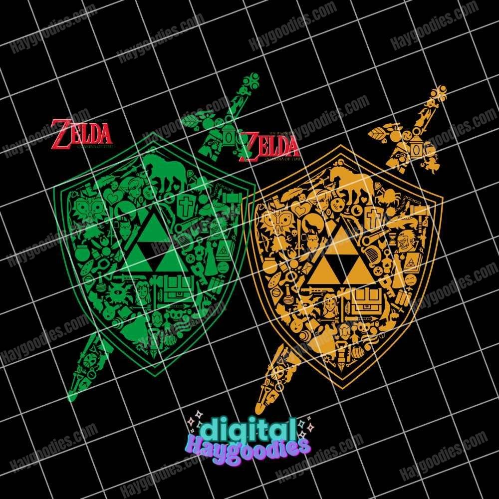 Shields-Legend of Zelda Digital Download
