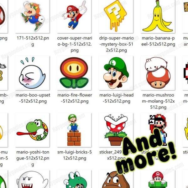 All Sticker Bundle-61 Different Folders! Digital Download
