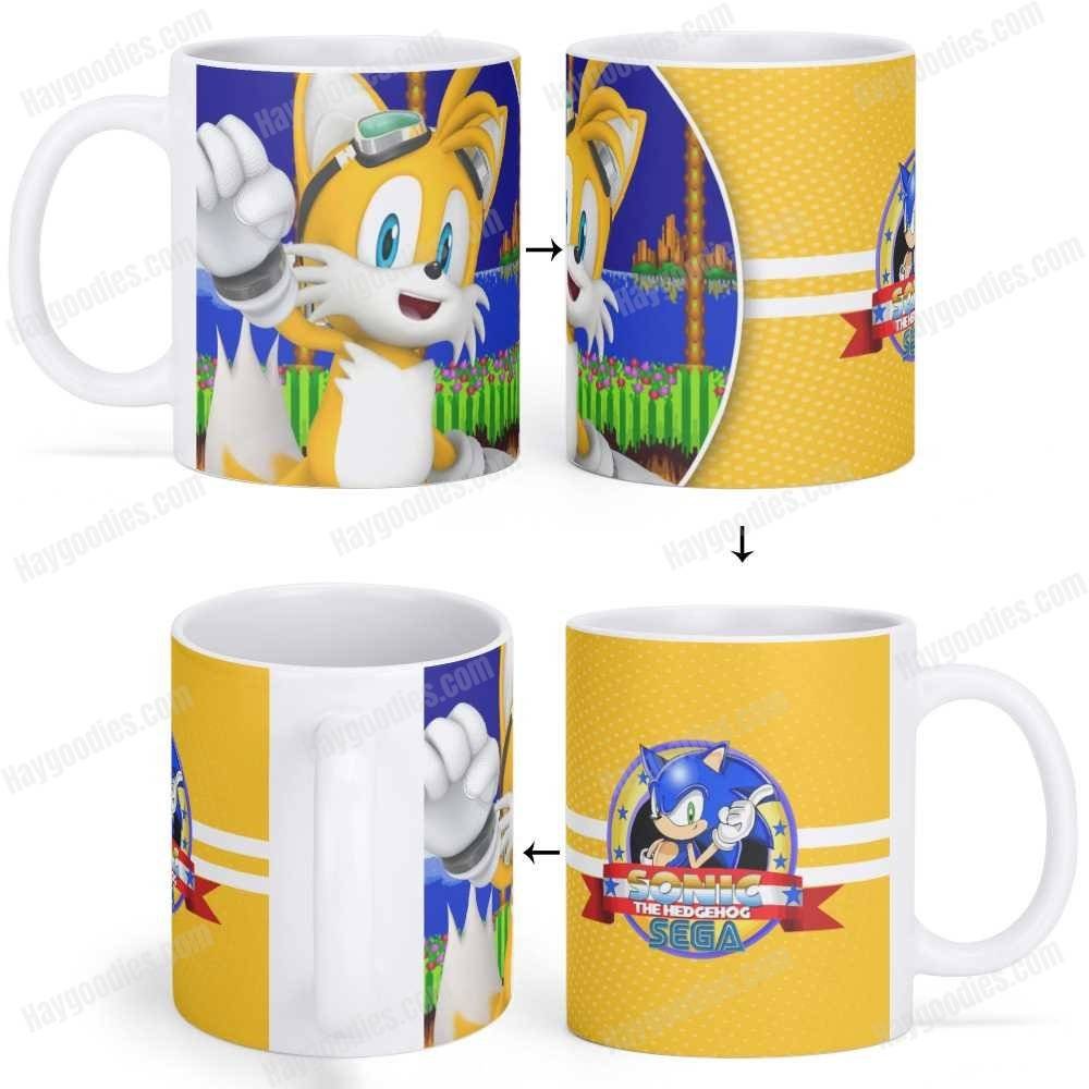 Tails Mug Wrap Digital Download