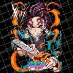 Tanjiro Kamado - Demon Slayer Anime Digital Download