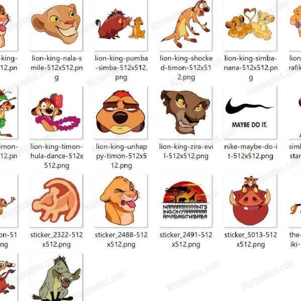 All Sticker Bundle-61 Different Folders! Digital Download