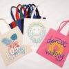 Custom Cotton Tote Bag | Personalized 100% Canvas Bag USA | Free Shipping