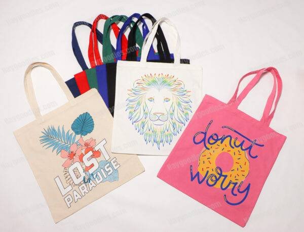 Custom Cotton Tote Bag | Personalized 100% Canvas Bag USA | Free Shipping