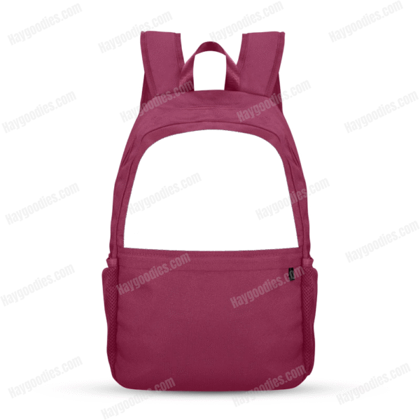 Custom Print Casual Backpack | Personalized Nylon School Bag USA | Your Design