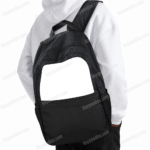 Custom Print Casual Backpack | Personalized Nylon School Bag USA | Your Design