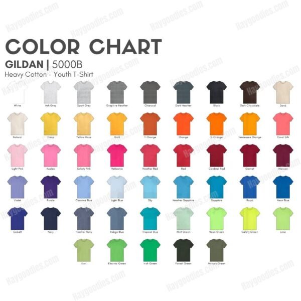 Kids Customisable T-Shirt | Made in the USA | 100% Cotton | Soft, Breathable & Durable