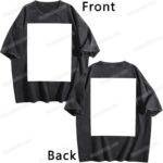 Customisable Vintage Wash Tee – Front & Back Print | 100% Cotton | Ships from USA