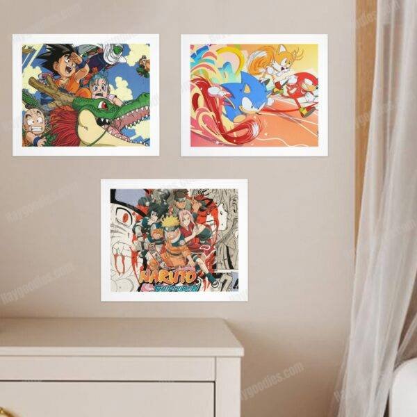 8fd96062df3f71173cf6cf64d10d47f4 Set of 3 Personalized 10"x8" Art Prints