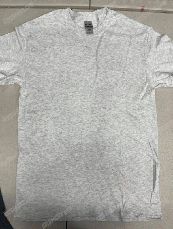 Ash Made in USA Customizable Gildan T-Shirt – 100% Cotton Classic Tee (S–5XL, Free Tracked Shipping)