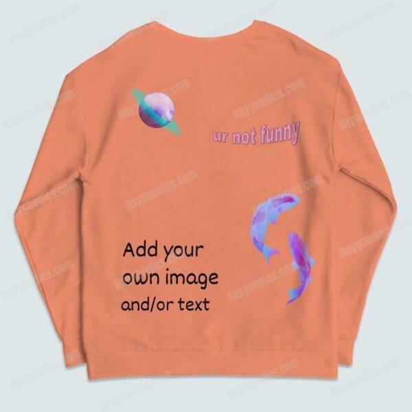 Customisable Unisex Sweatshirt-S to 5XL - Cozy Custom Made & Shipped from the USA