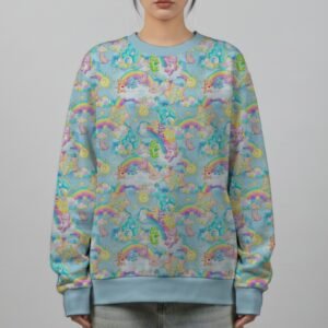 carebears-sweatshirt-fr (1) care bears pattern sweatshirt