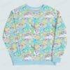 carebearssweatshirt-front Care Bears Pattern Unisex Sweatshirt-S to 5XL - Cozy Custom Made & Shipped from the USA