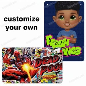 customplaque Custom Metal Sign | Personalized Tinplate Wall Sign USA | Indoor/Outdoor