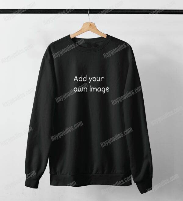 Custom Sweatshirt | Personalized Cotton Blend | Design Your Own | Made in USA