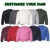 Custom Kids Sweatshirt – Gildan 18000B Heavy Blend™ Youth Crewneck | Made & Shipped in USA